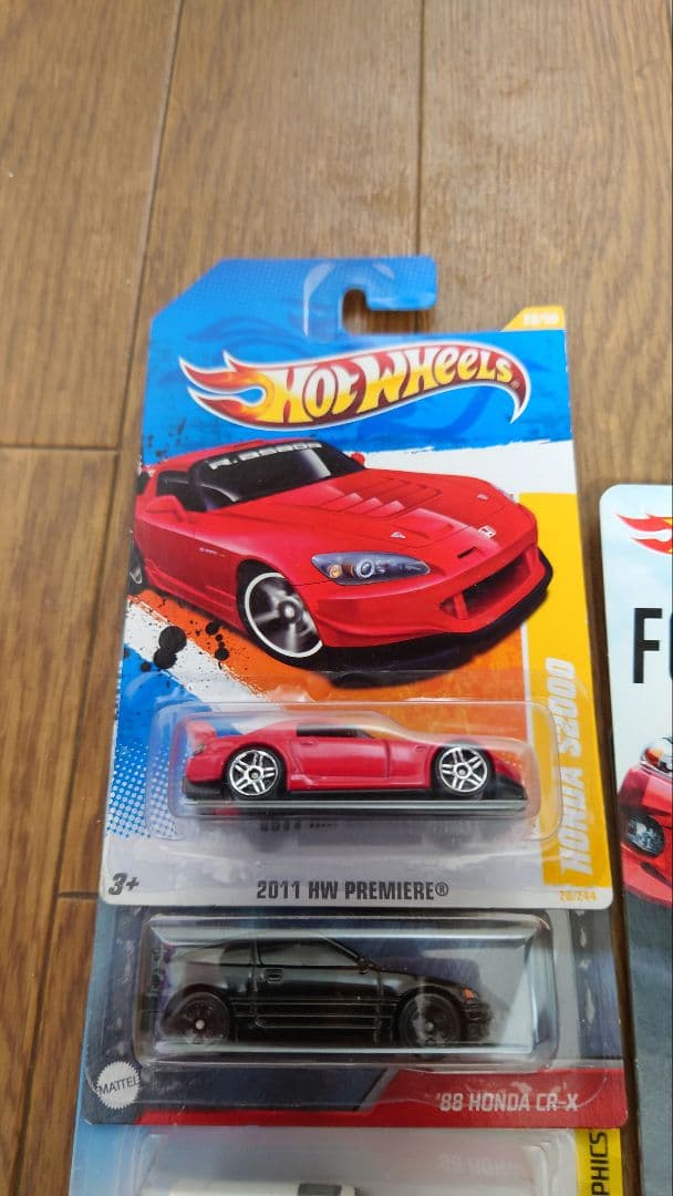 Hot Wheels ミニカー 6台セット S2000 S15 シビック他