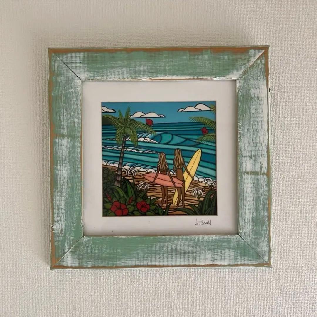 ヘザーブラウン　アート 絵画