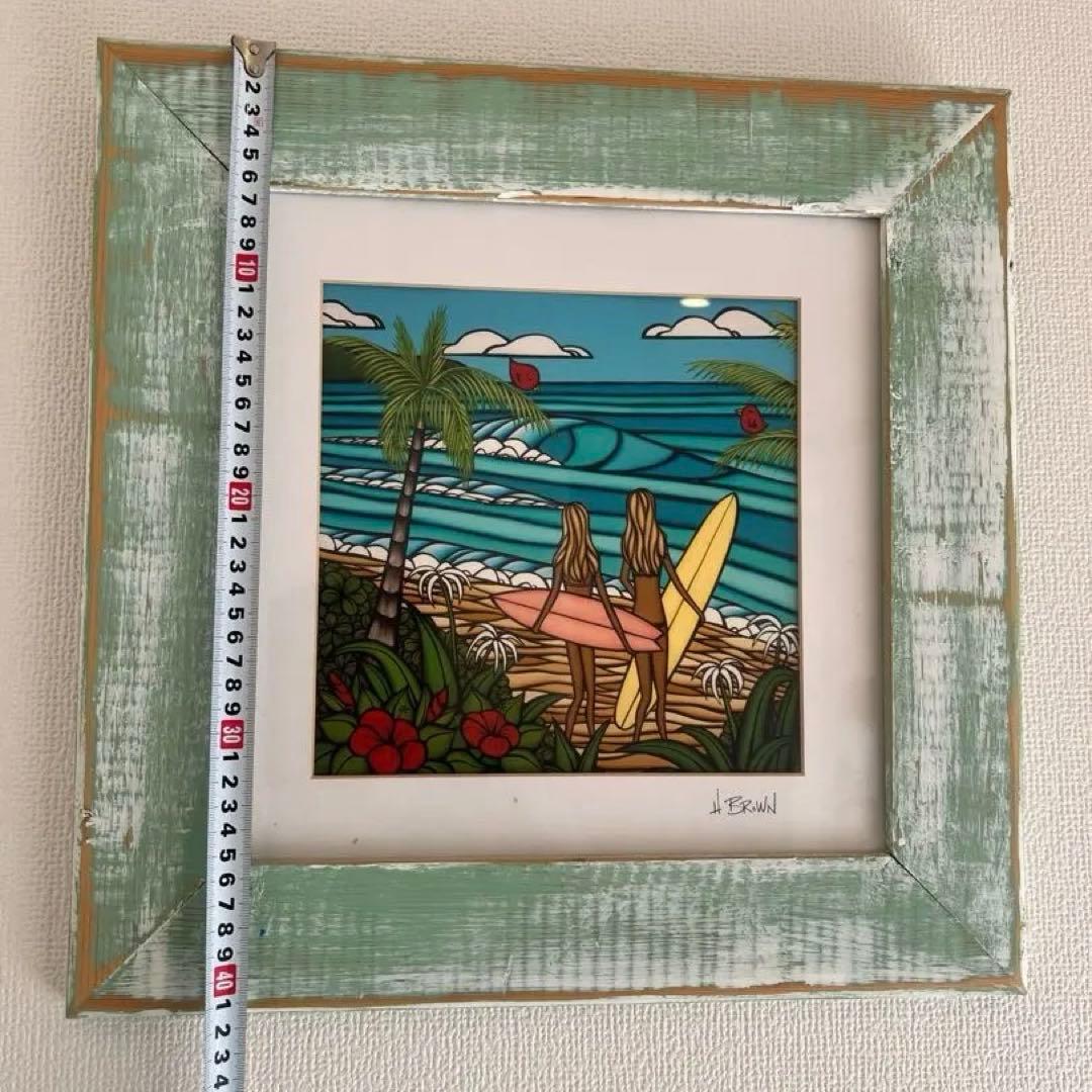 ヘザーブラウン　アート 絵画