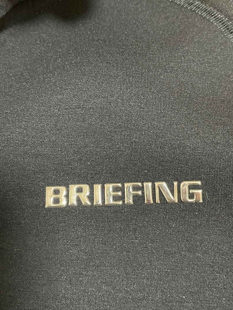 BRIEFING ブリーフィング 3D ロゴダブルジップパーカー Mサイズ
