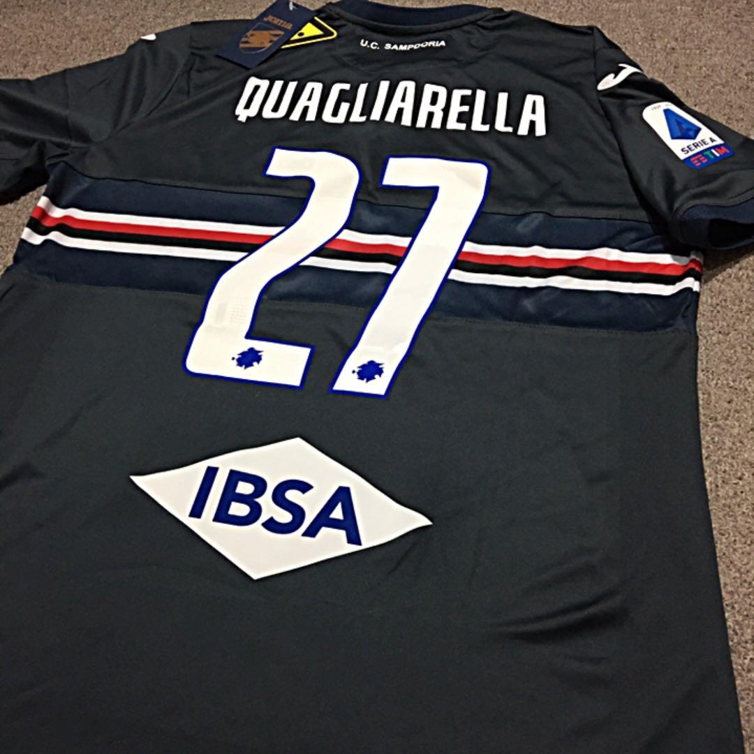 サッカーユニフォーム　サンプドリア