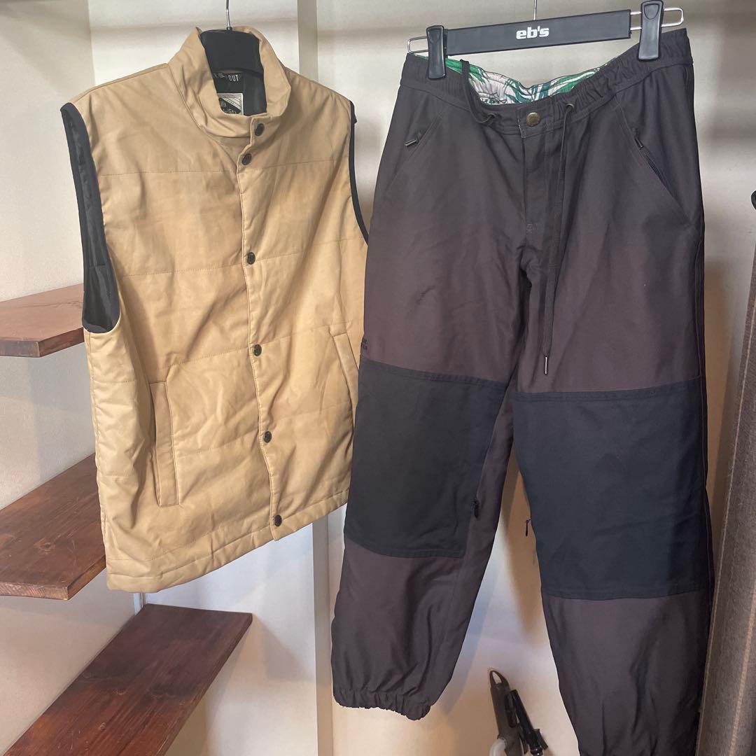 Airblaster S.Layer Medium ベストとパンツセット