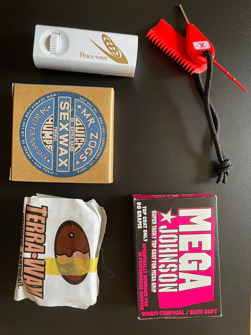 サーフボード・ケース他小物付