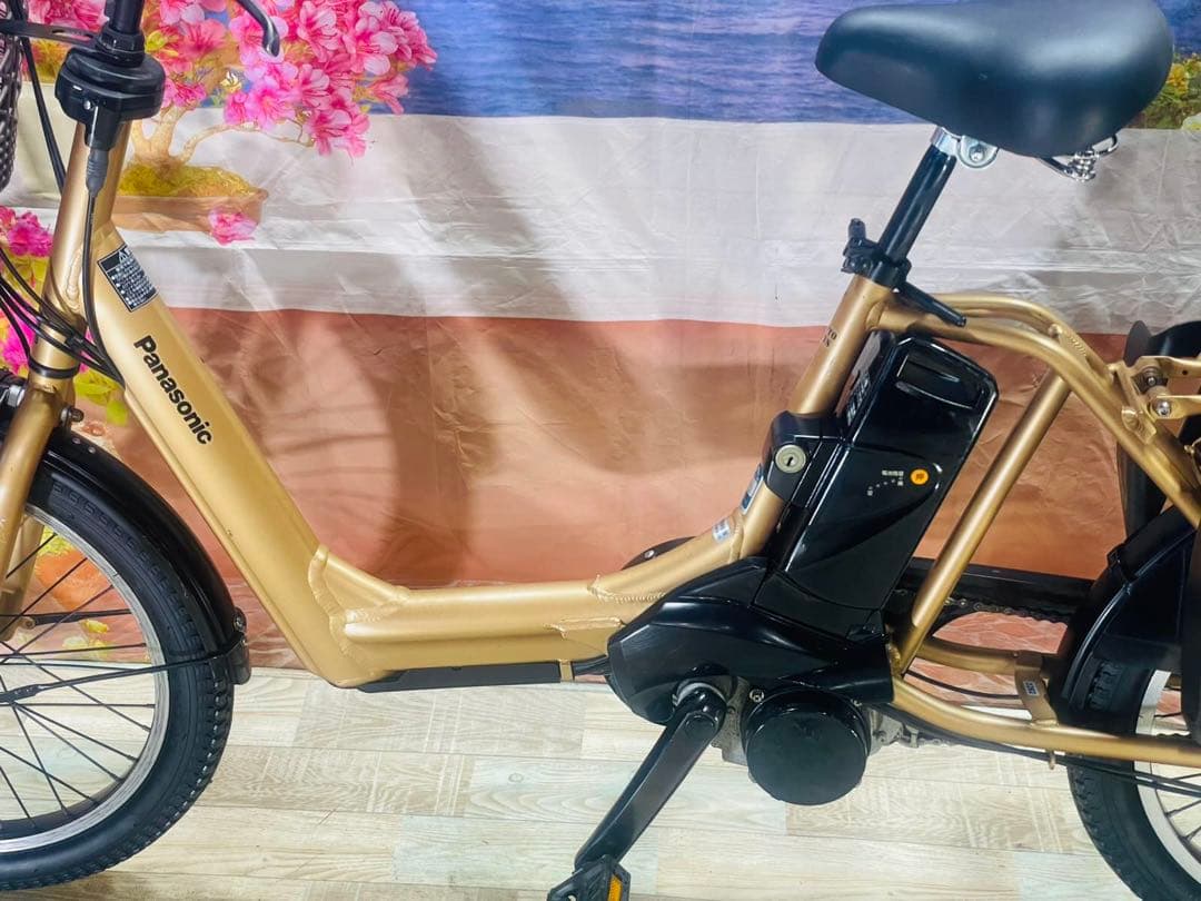 ギュットアニーズ⭐️13AH！パナソニック子供乗せ電動アシスト自転車Y3262