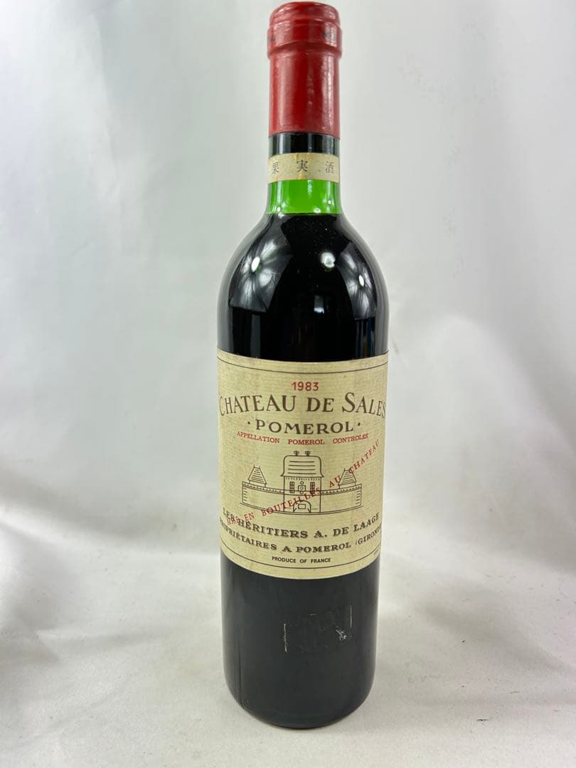 希少 シャトー・ド・サル 1983 POMEROL ヴィンテージ 赤ワイン