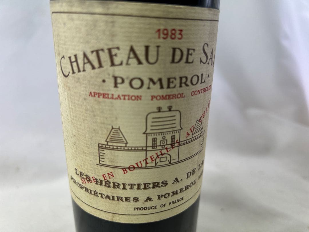 希少 シャトー・ド・サル 1983 POMEROL ヴィンテージ 赤ワイン