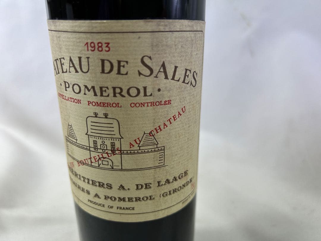 希少 シャトー・ド・サル 1983 POMEROL ヴィンテージ 赤ワイン