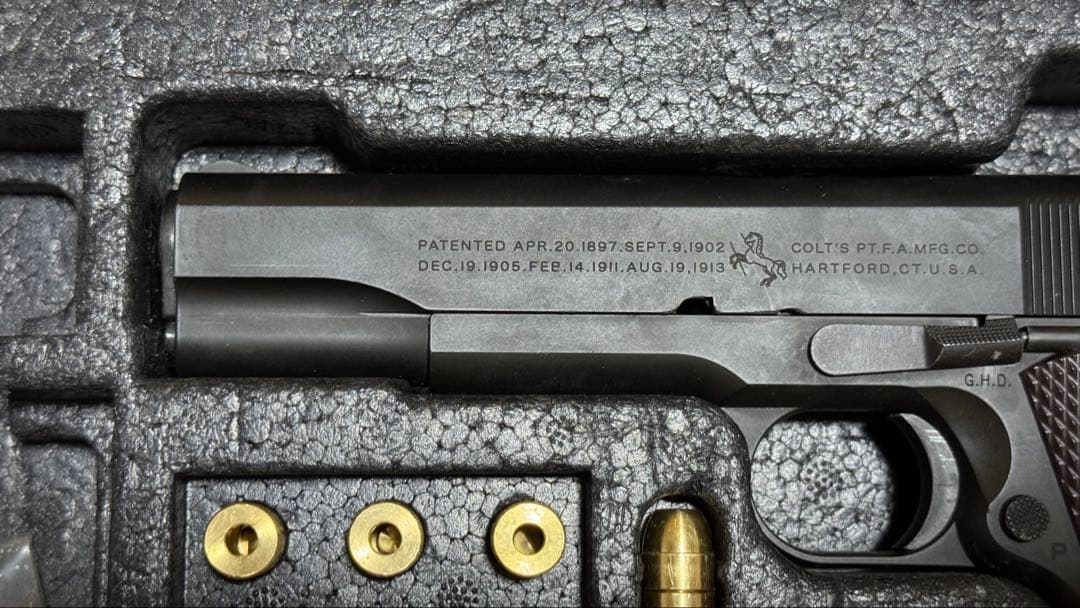 CAW製　M1911A1 発火式　モデルガン　コルトガバメント　国内製