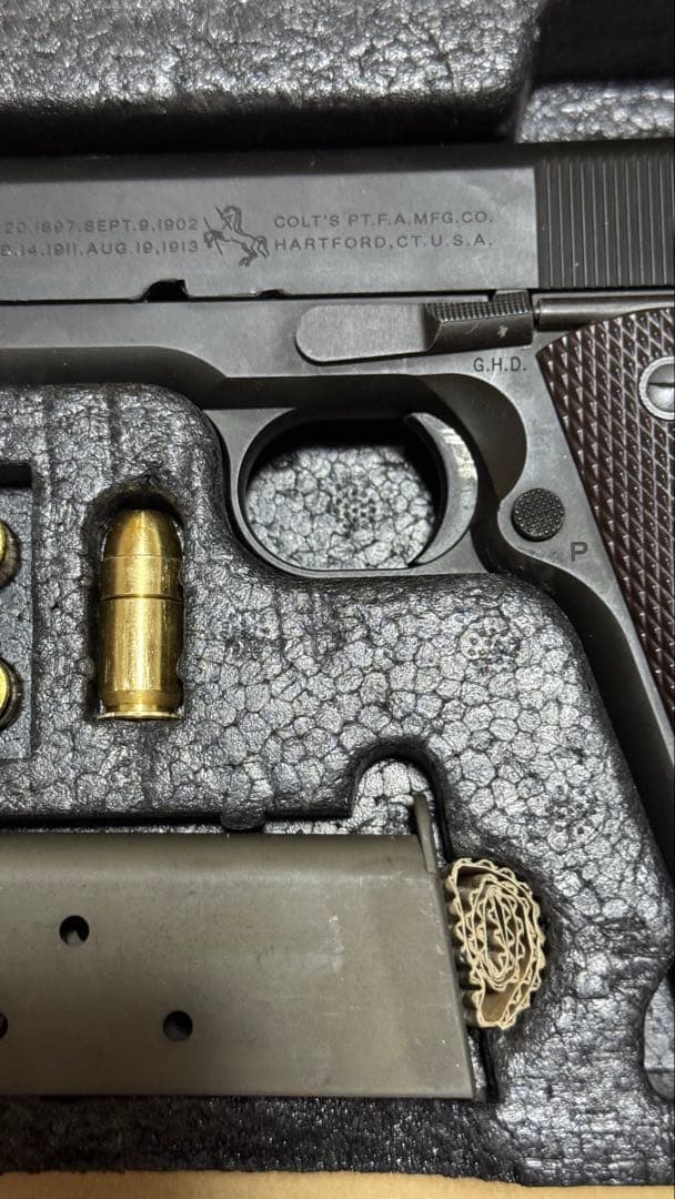 CAW製　M1911A1 発火式　モデルガン　コルトガバメント　国内製