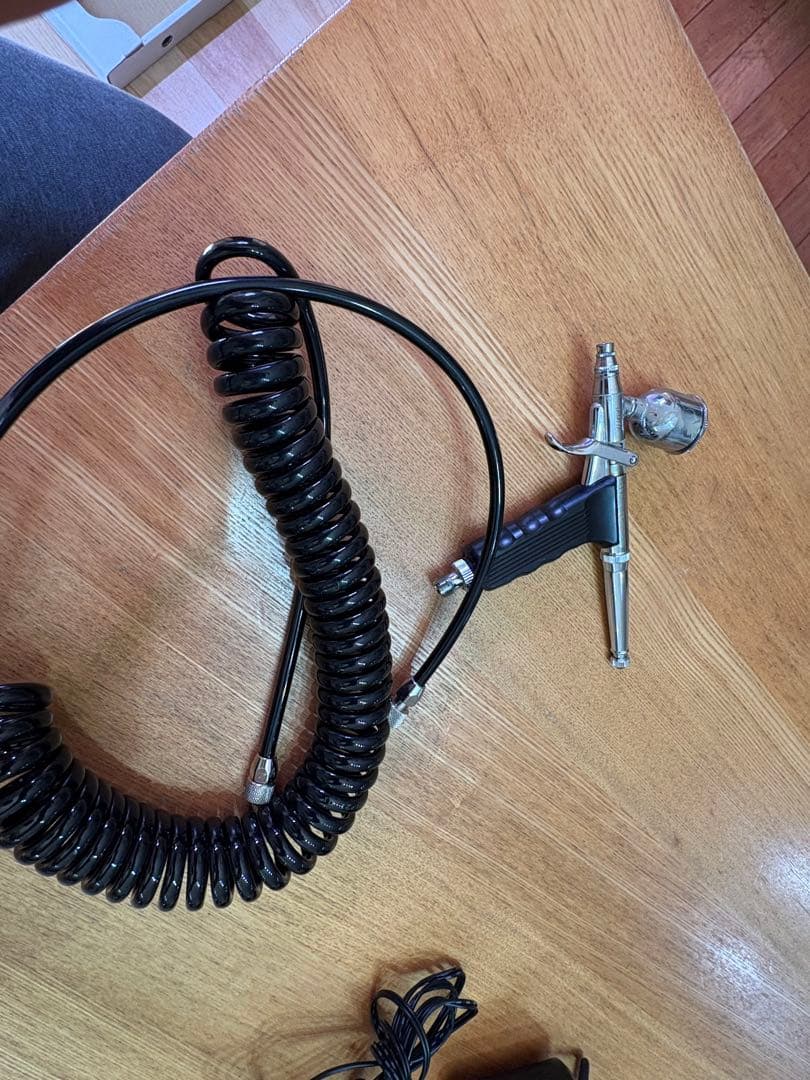 タミヤ　SPRAY-WORK エアコンプレッサー ADVANCE セット