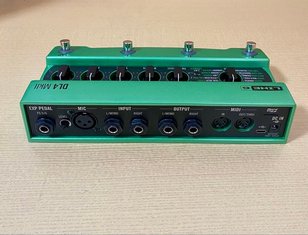 Line6 DL4 Mk2 ディレイ