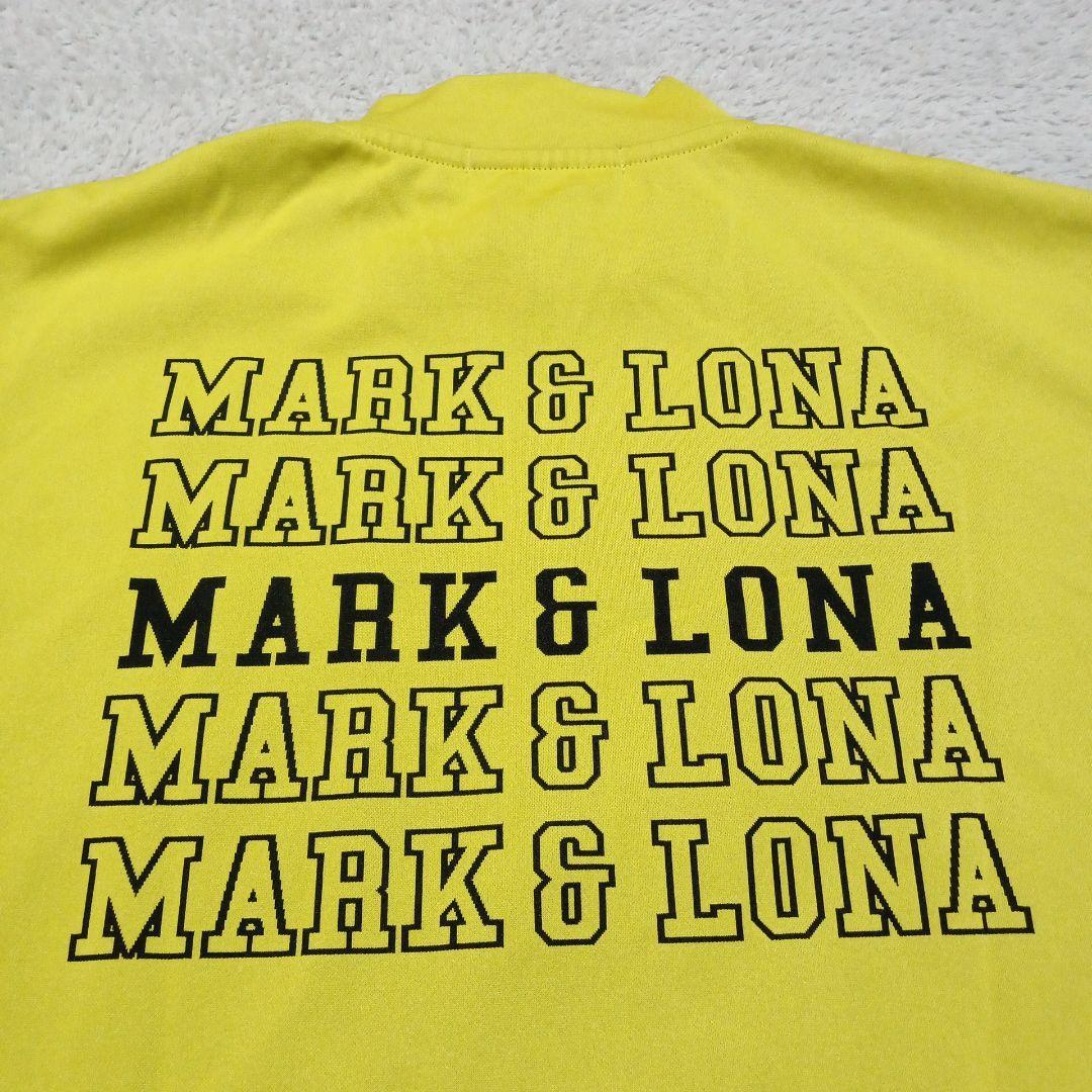 マークアンドロナ ゴルフ 半袖 モックネック ジップアップ カットソー