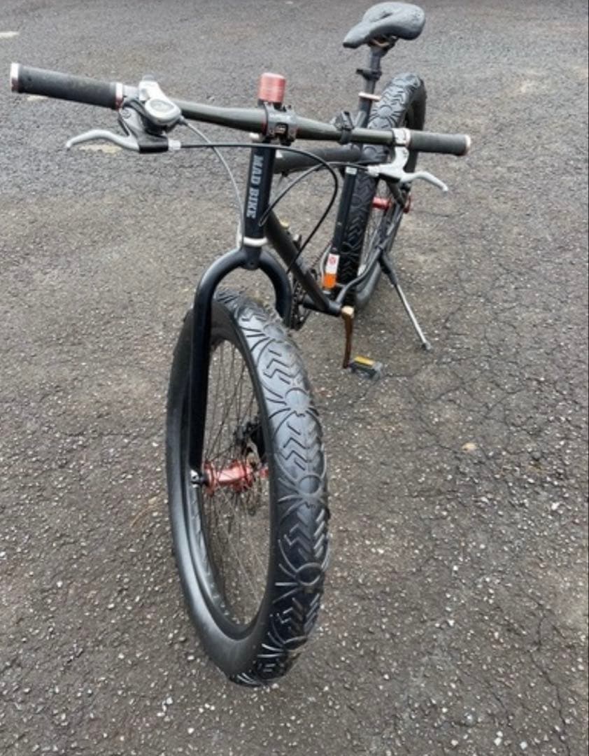 極太タイヤ　フィアット　自転車 福島市直接引き取り歓迎