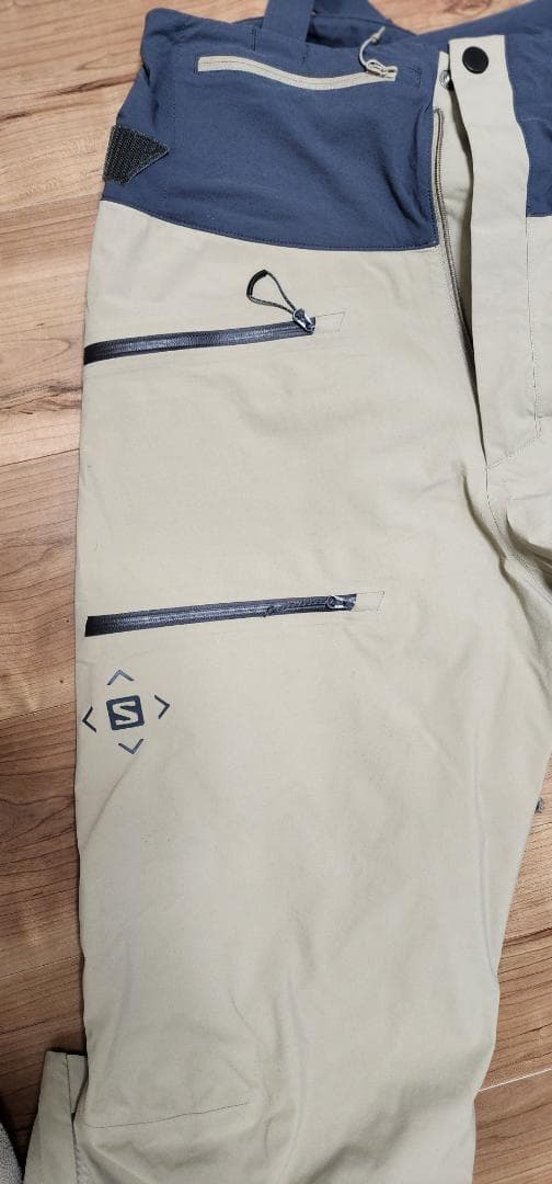 SALOMON　GORE-TEX　BIBゴアテックスビブパン　Sサイズ