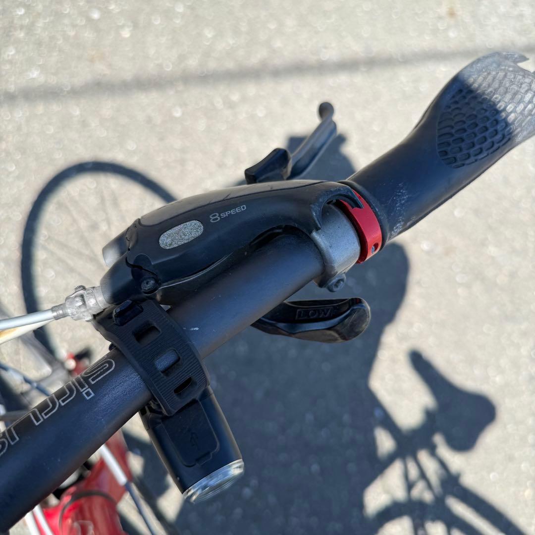 激安早い者勝ち✨　Specialized レッド クロスバイク