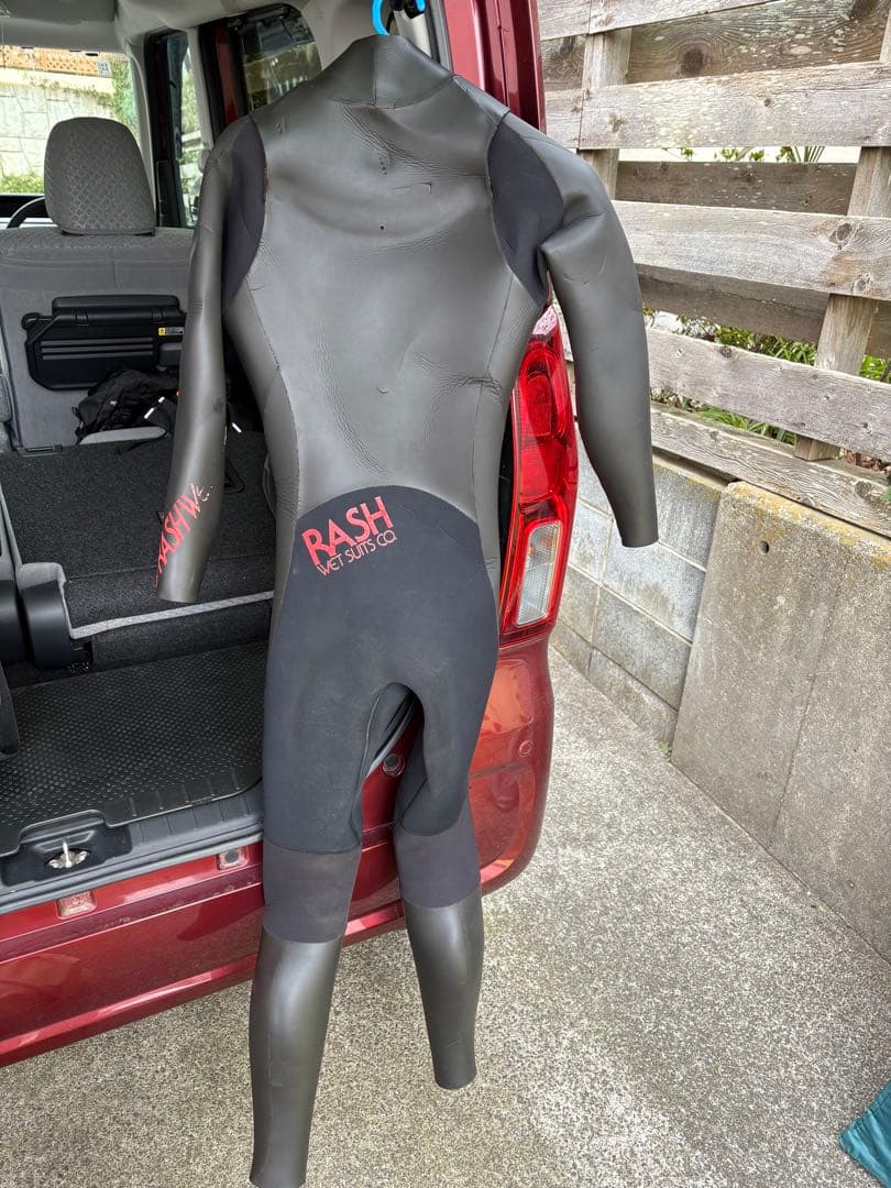 1月31日まで。それ以降は削除しますRash wetsuit 5mm セミドライ