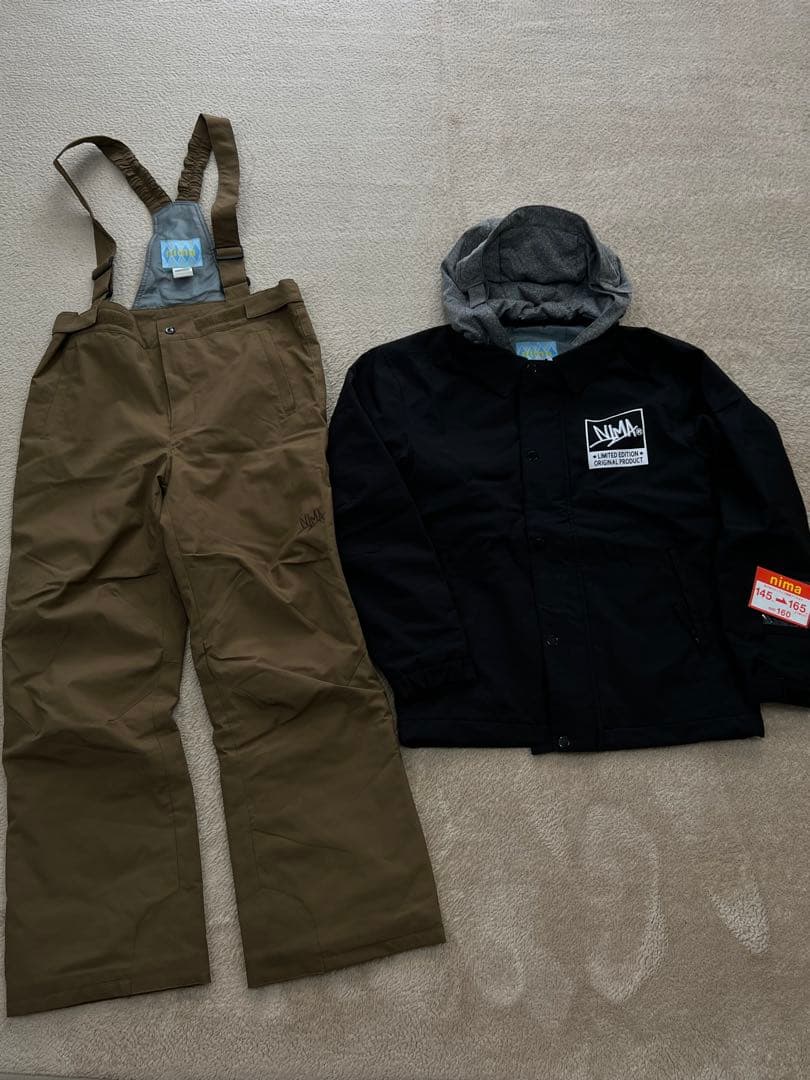 スノーボードセット145〜155 GRAYボード136ブーツk2 NIMAウェア