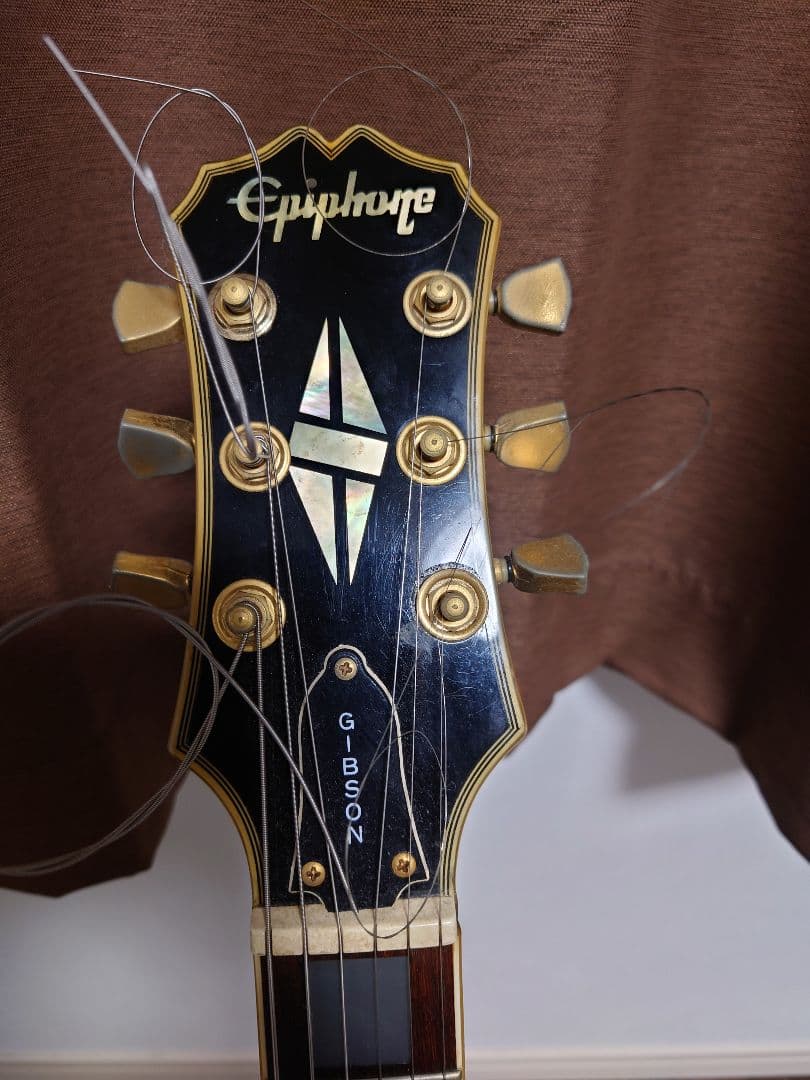 Epiphone ブラック エレキギター