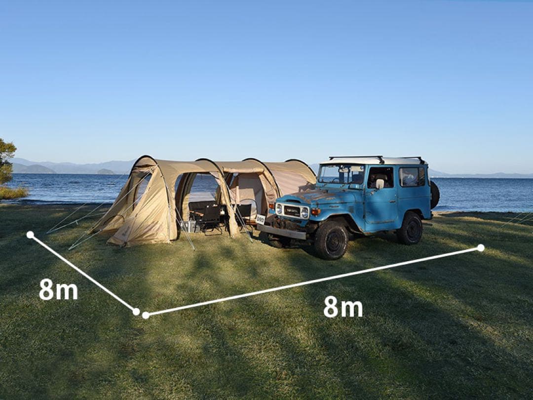 DOD カマボコテント3M ブラック（T5-689-BK）新品・未開封・送料込み