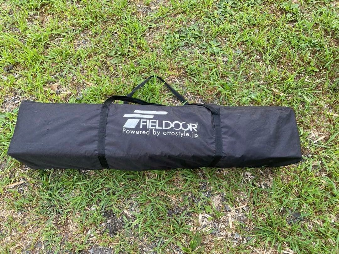FIELDOOR ワンタッチタープテント 強化版(3.0×3.0)幕4枚付き