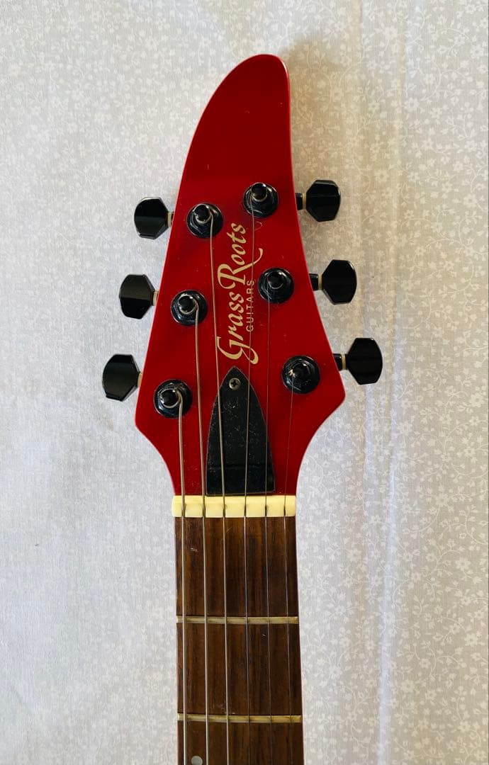 GrassRoots GHR-38 エレキギター レッド