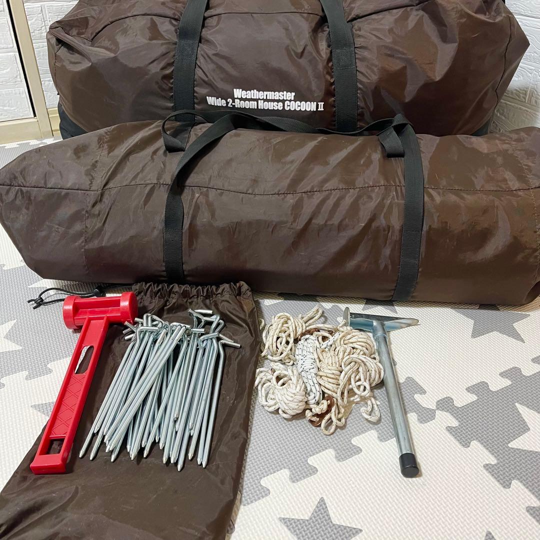 【☆美品☆】コールマン☆テント☆ウェザーマスター☆ワイド2ルームコクーンⅡ☆