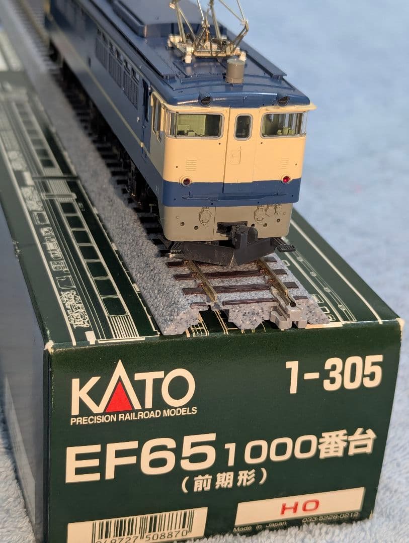 KATO　EF65 1000番台 前期形【1-305】パーツ等未使用　HOゲージ