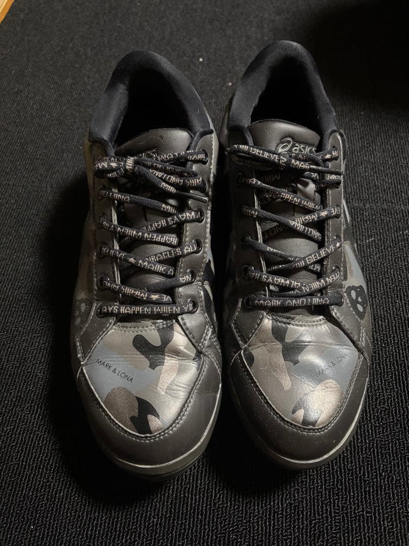 値下げ中！MARK & LONA カモフラージュ アシックスコラボ 27.0cm