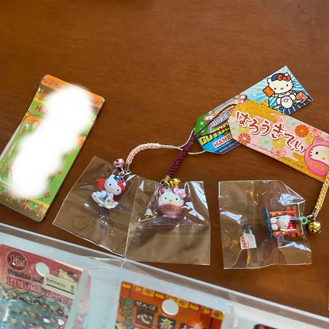 ハローキティ 90個 ご当地 キティ 根付 ストラップ まとめ売り
