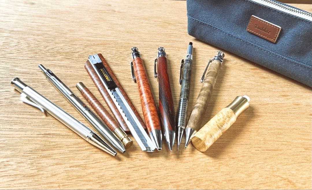 Flamberg シャープペンシル 芯ケース　ツイスト消しゴム