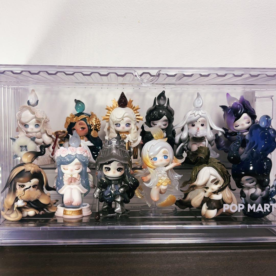 【ディスプレイBOX付き】POP MART CHAKA フィギュアセット+ケース