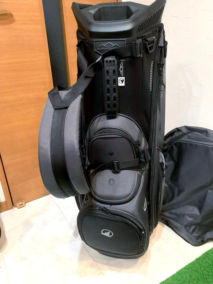 美品　サンマウンテン　本間　HONMA キャディバッグ　カート　11.5型