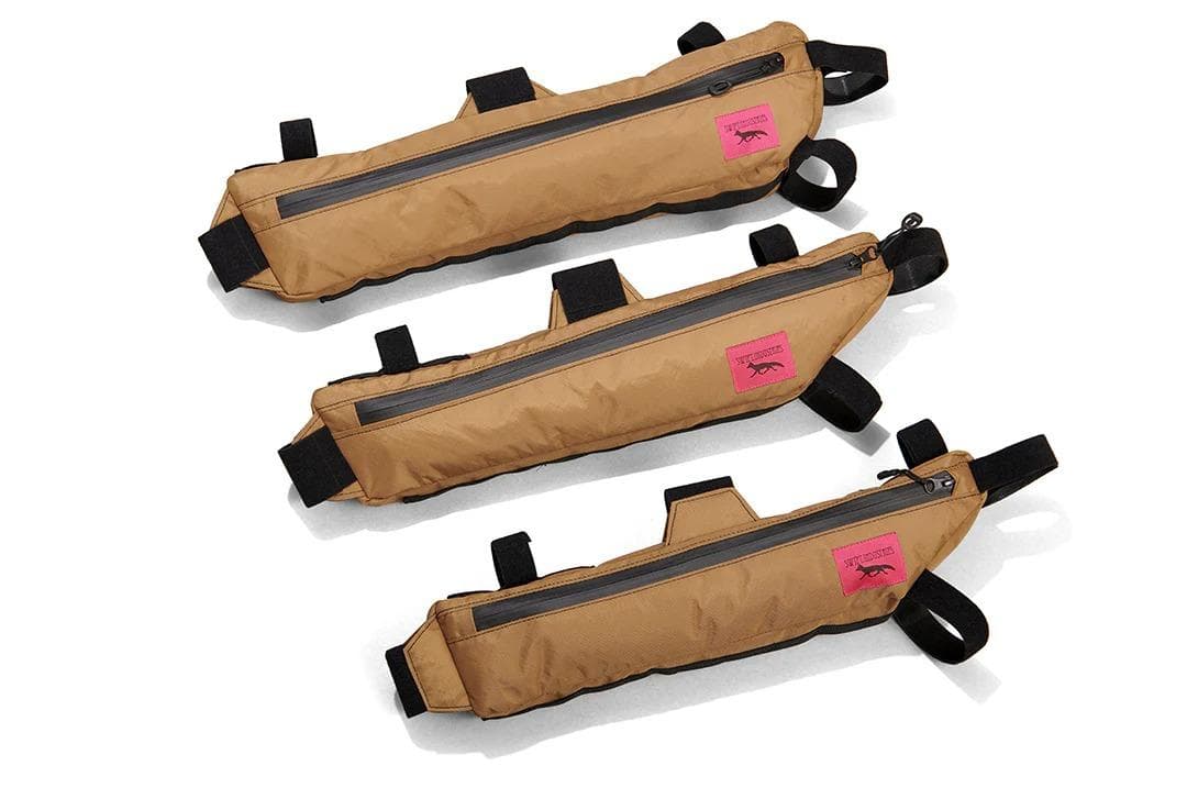 SWIFT INDUSTRIES ホールドファスト ハーフフレームバッグ L 茶