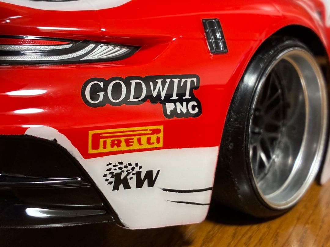 タミヤポルシェ911GT3R（992）AMACモータースポーツ仕様