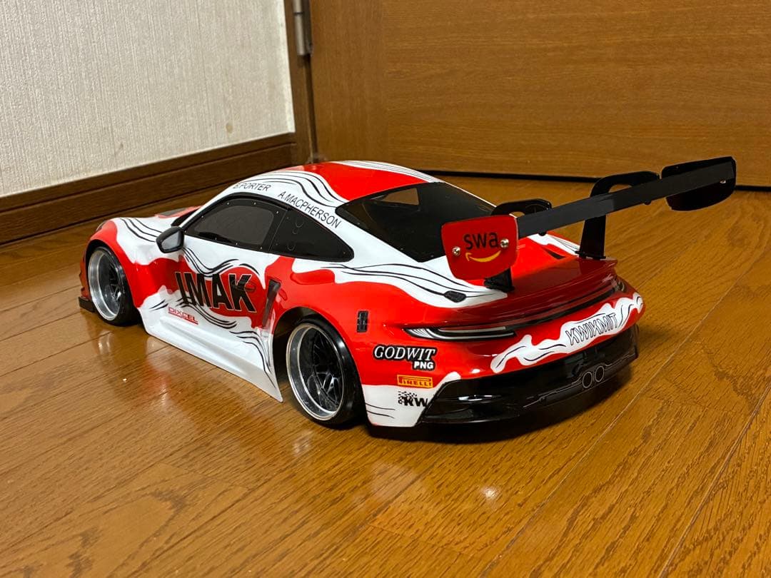 タミヤポルシェ911GT3R（992）AMACモータースポーツ仕様