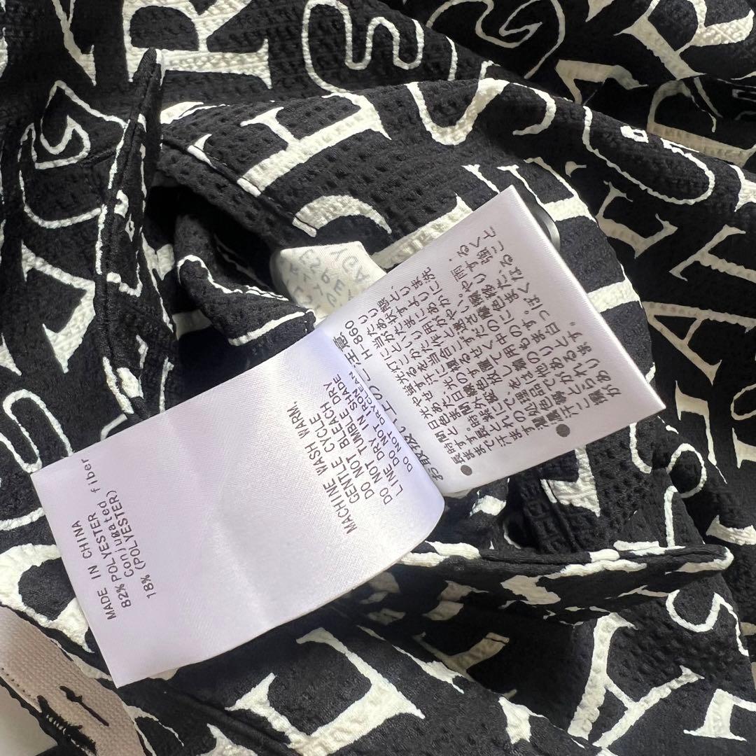 PEARLY GATES パーリーゲイツ　総柄　ハーフパンツ　メンズ　ロゴ　L