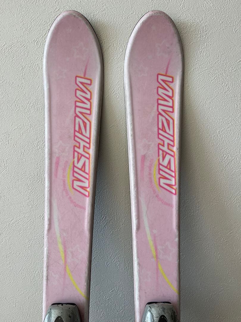 NISHIZAWA スキー板 110cm ストック80㎝ ブーツ20〜20.5㎝