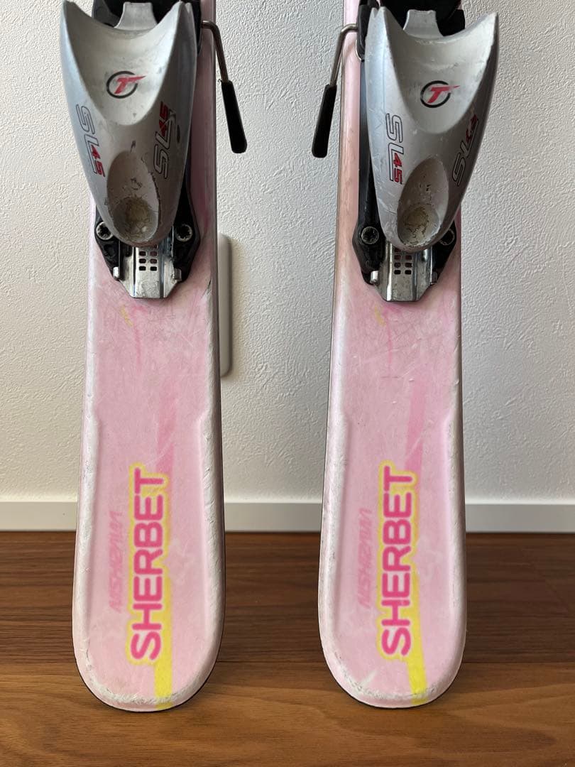 NISHIZAWA スキー板 110cm ストック80㎝ ブーツ20〜20.5㎝