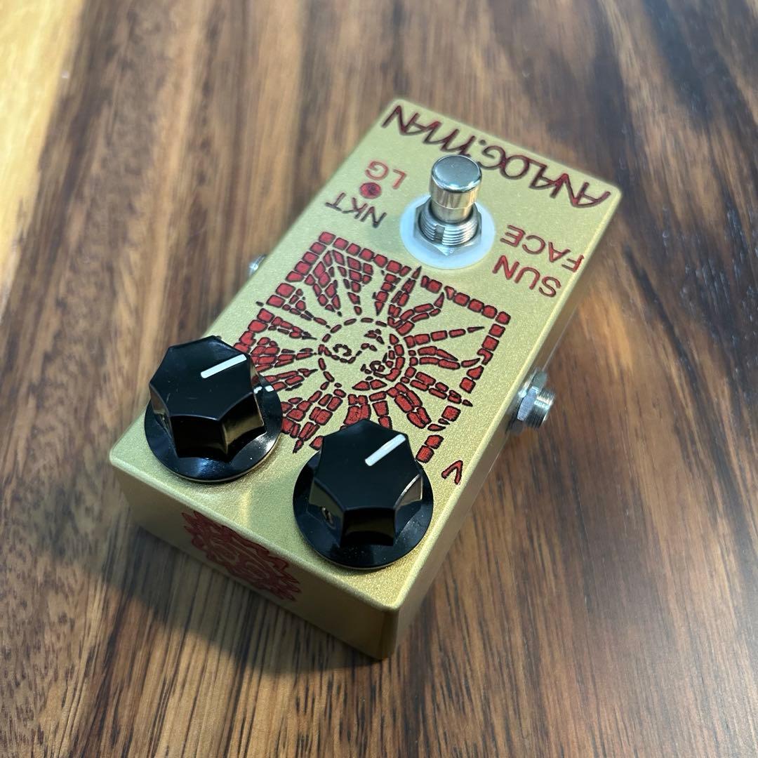 ギター Analog.Man Sun Face NKT Red Dot Low Gain
