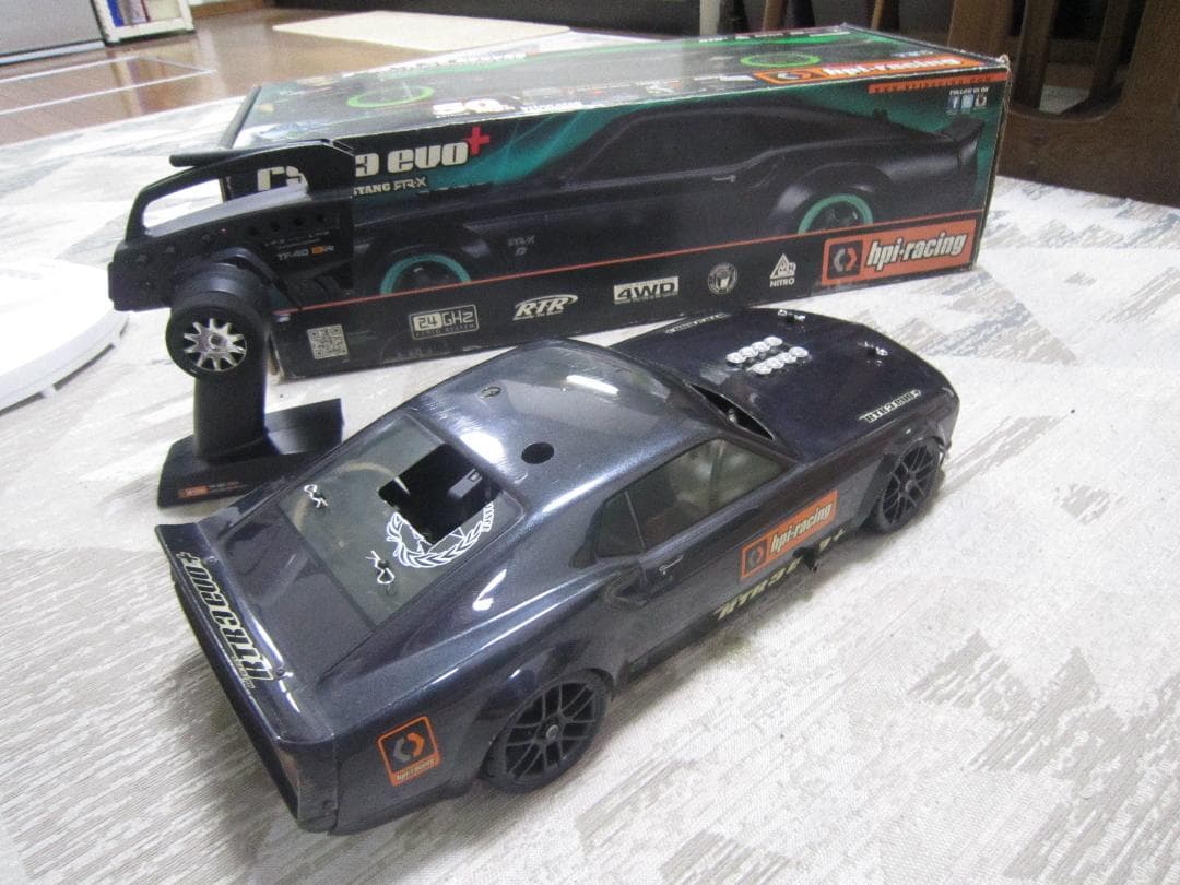 ト*ン様 日本未発売 HPI RS4 3EVO⁺ マスタング 完全動作品 エンジ