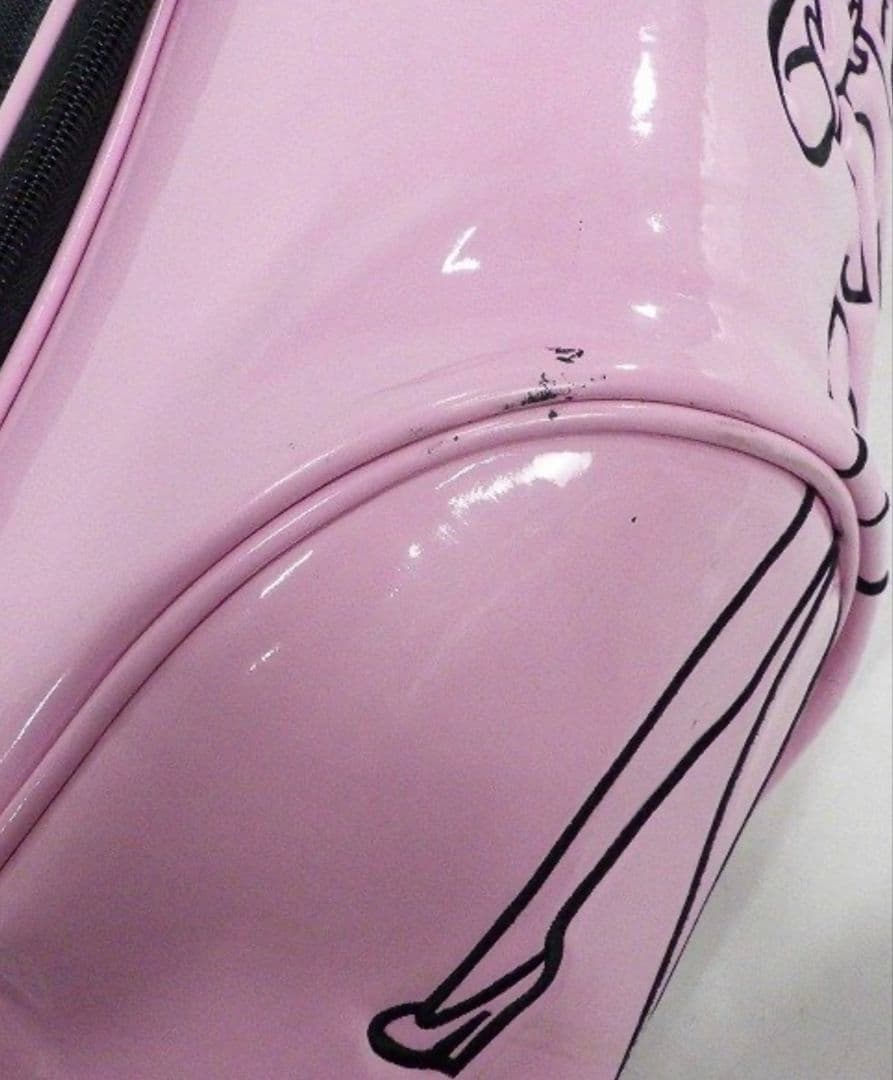 Betty Boop ベティーブープ ゴルフ キャディバッグ ピンク/ブラック