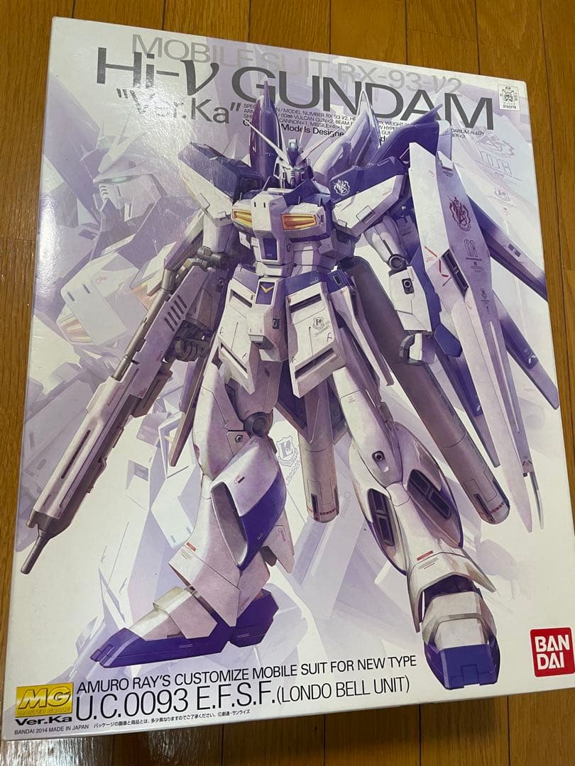 【オリジナル塗装、完成品】MG 1/100 Hi-νガンダム Ver.Ka