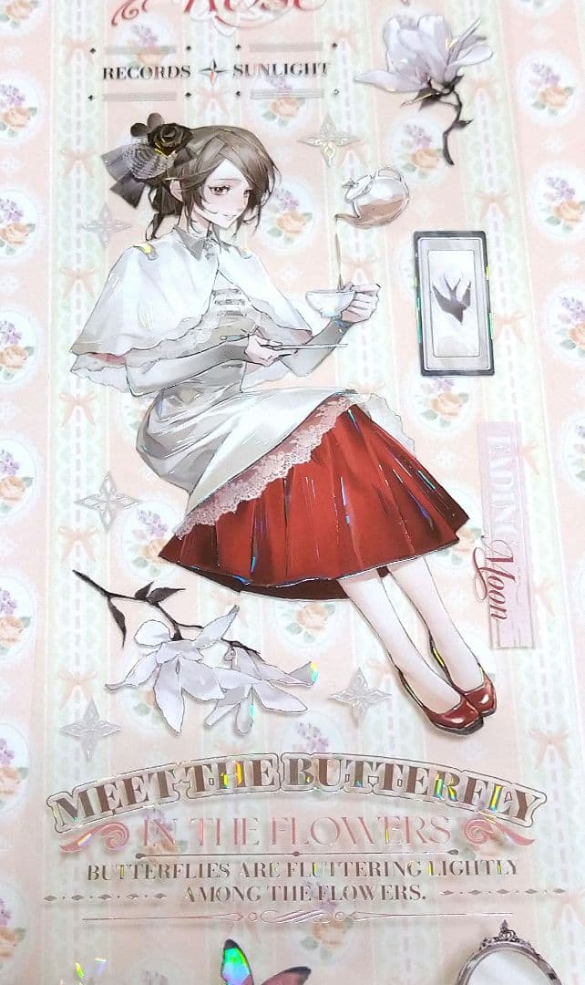 ✩のこり１✩J1025＃约黄昏(贝壳光)shine切り売り海外人物マステ女の子