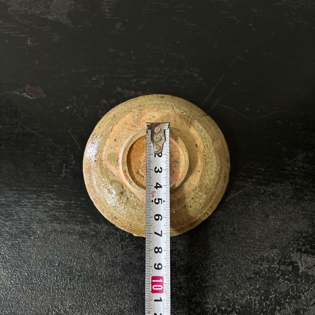 古唐津　兎小皿　うさぎ　武雄系小峠窯　平盃　骨董　検:白洲正子　西岡小十　李朝