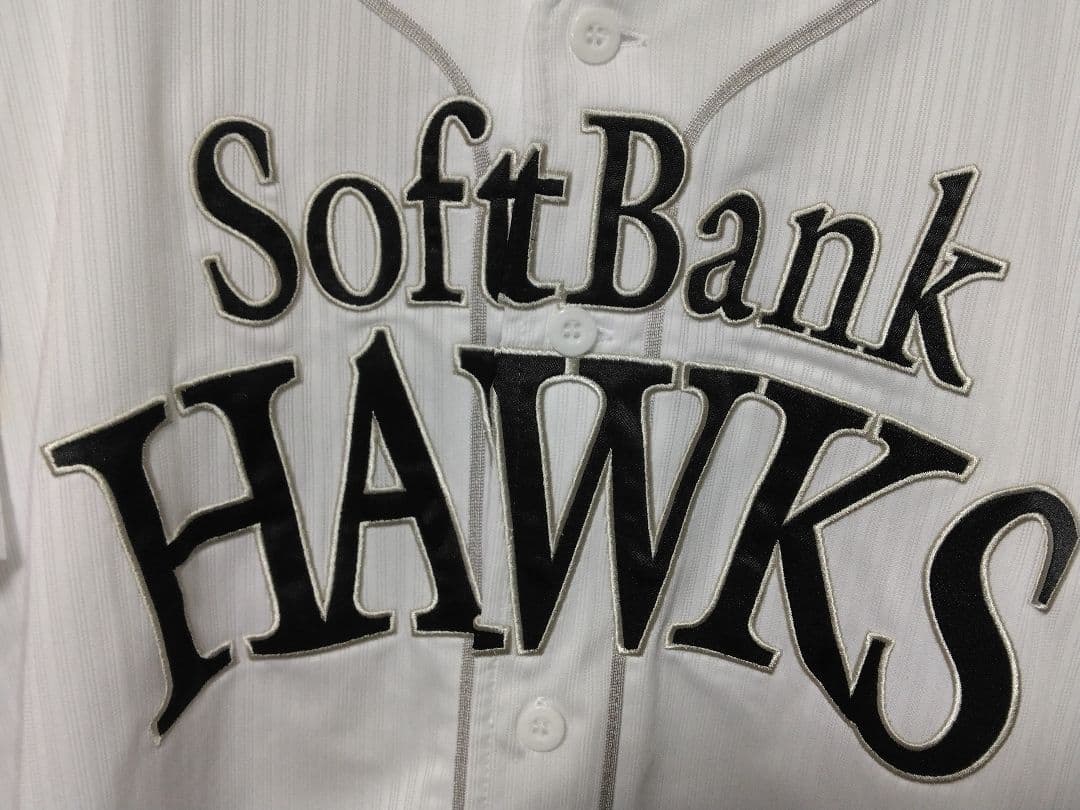 福岡ソフトバンクホークス 周東佑京レプリカユニフォーム　未使用に近い美品