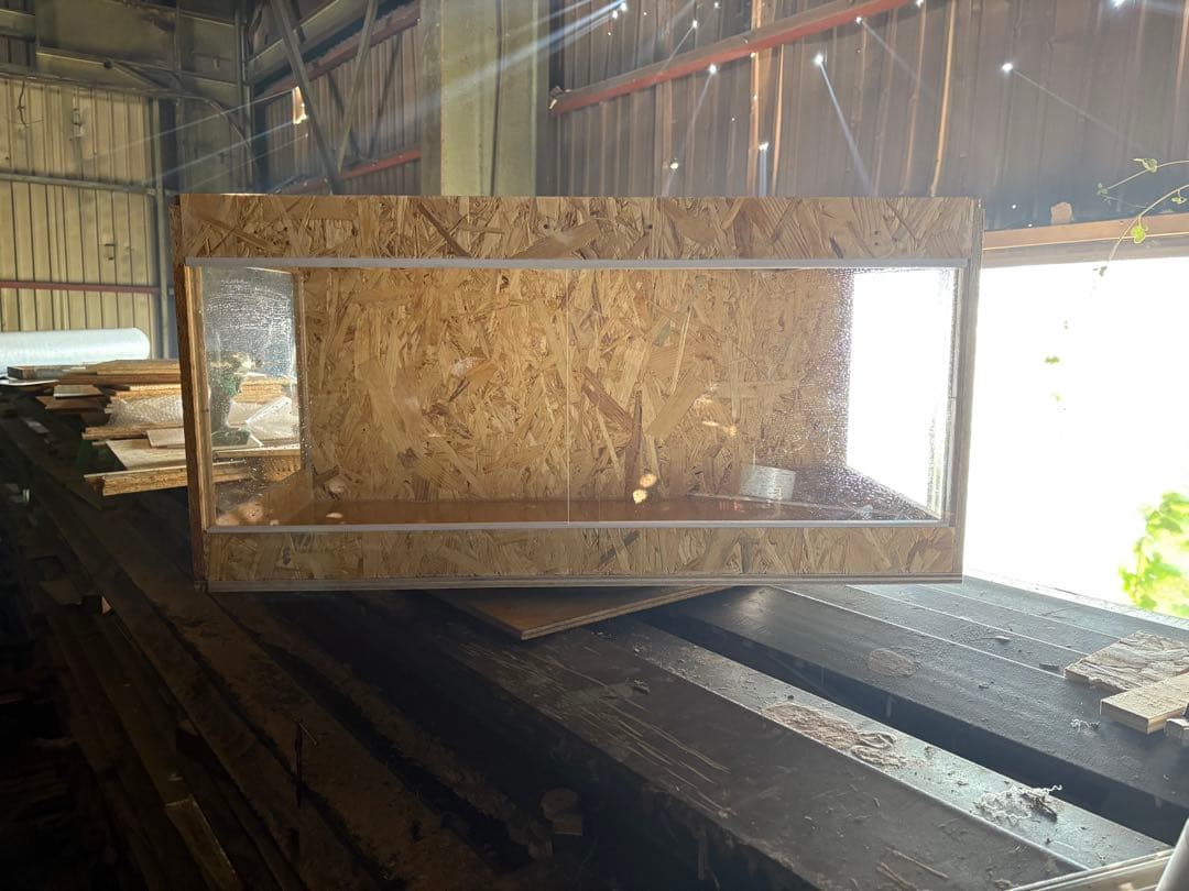 爬虫類ケージ　80×40×40 サイドアクリル仕様 飼育ケージ　ペット