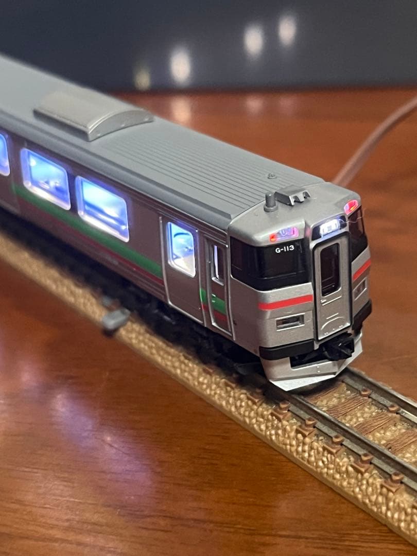 731系いしかりライナー3両セット　kato ライト室内灯点灯動力動作確認済