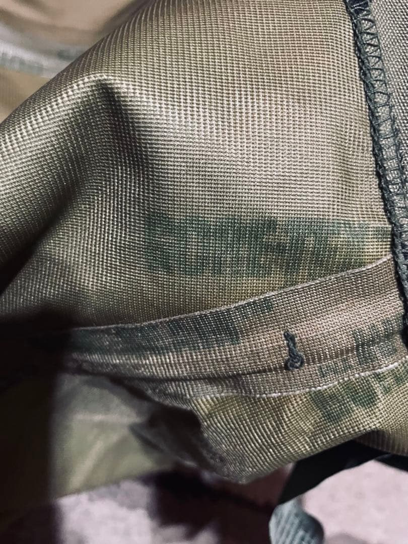 実物　ミリタリー　ゴアテックス　カモパンツ　XS ミルスペック