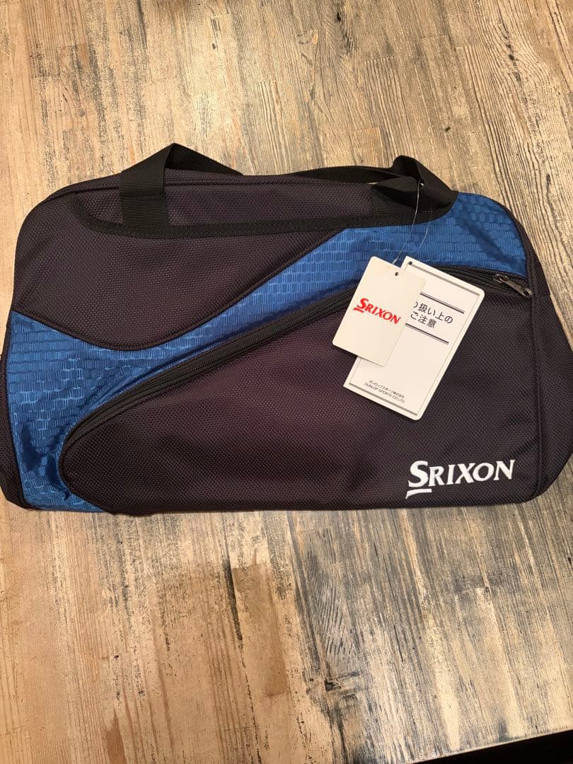 【新品未使用】スリクソン　松山英樹サイン入り　キャディバッグ他3点セット