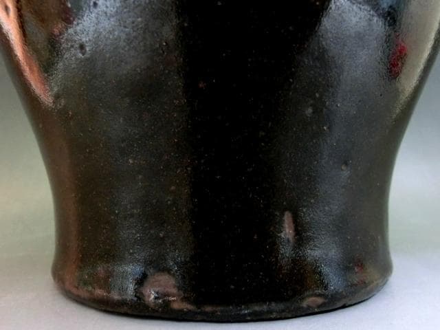 壷■黒釉飴釉古壺 宋時代 古い花瓶 時代物 花器 古玩 唐物 中国 骨董品■